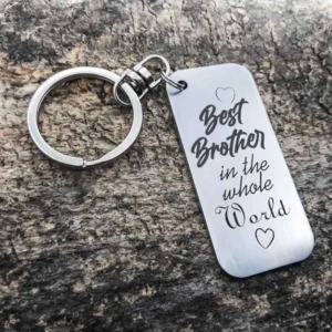 Best Dad Engraved Keychain2