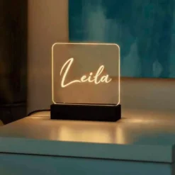 Custom Acrylic LED Name Lamp4