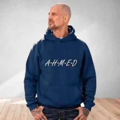 Custom Friends Style Pullover Hoodie2