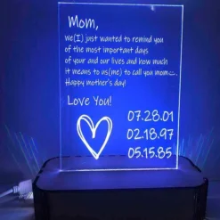 Custom Message LED Lamp4