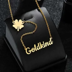 Customized Name Butterfly Necklace2