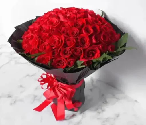 Eternal Passion 100 Red Roses Bouquet