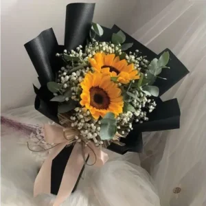 Golden Glow Sunflower Bouquet