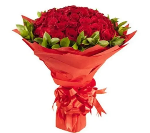 Grand Gesture Red Roses Bouquet