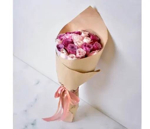 Lavender Bliss Rose Bouquet