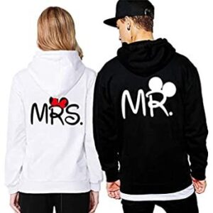 Mr. & Mrs. Mickey & Minnie-Inspired Matching Hoodies