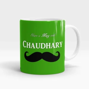 Mug with Chaudhary