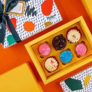 Pack of 6 Assorted Cupcakes