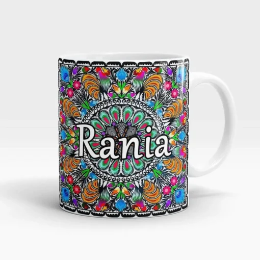 Personalized Mug with Mandala Art
