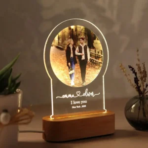 Personalized Photo Acrylic LED Lamp