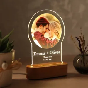 Personalized Photo Acrylic LED Lamp2