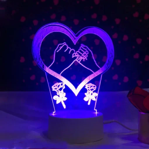 Pinky Promise LED Lamp2
