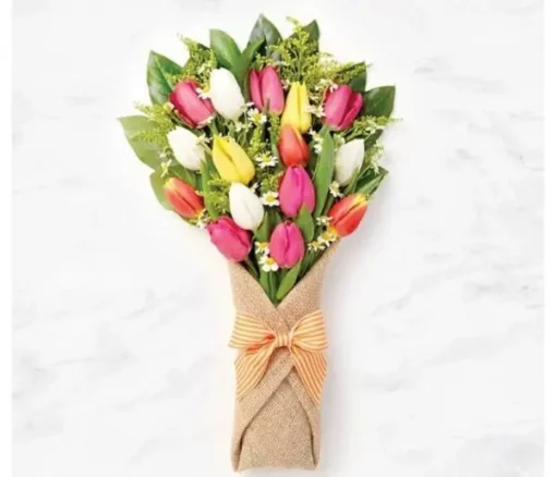 Rainbow Delight Tulip Bouquet