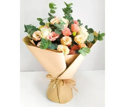 Rustic Charm Lisianthus Bouquet