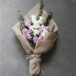 Rustic Elegance Rose Bouquet