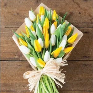 Sun-Kissed Tulip Bouquet