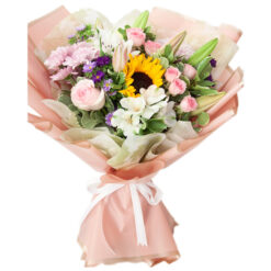 Sunshine Bliss Mixed Flower Bouquet