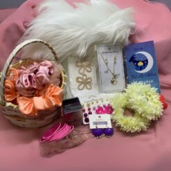 Elegant Eid Elegance Basket filled with gourmet sweets, artisanal treats, and luxury packaging, ideal for Eid gifting.