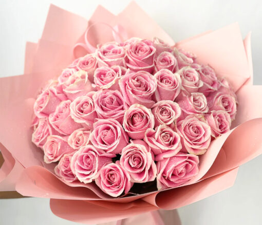 Blush Pink Rose Bouquet