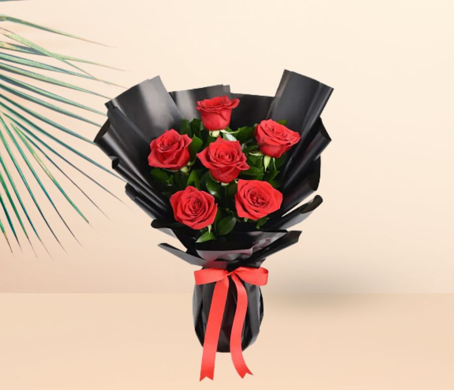 Classic Red Rose Bouquet