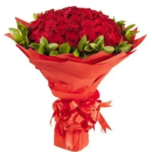 Grand Gesture Red Roses Bouquet