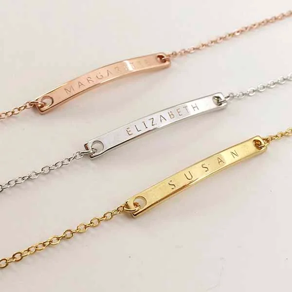 Minimalistic Custom Name Bracelet