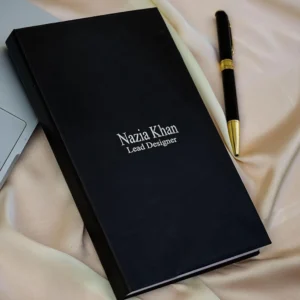 Alternative view of Personalized Executive Notebook Set