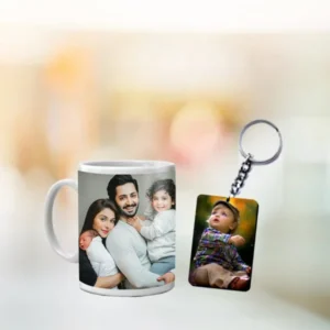 Personalized Mug & Keychain Gift Set