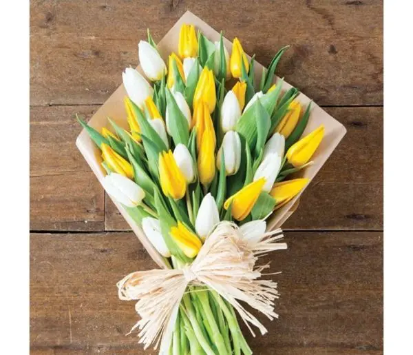 Sun-Kissed Tulip Bouquet