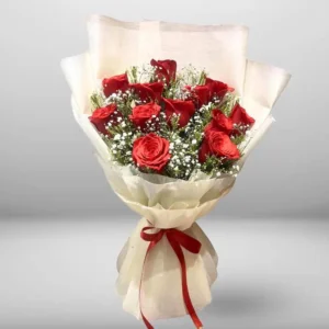 Timeless Love Red Rose Bouquet