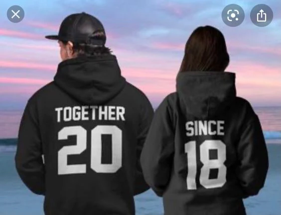 Together Since Couple Hoodie